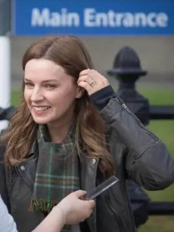 Alice Brooks Shetland Biker Leather Jacket
