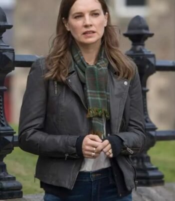 Alice Brooks Shetland Biker Leather Jacket