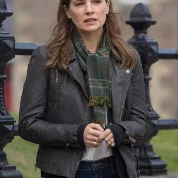 Alice Brooks Shetland Biker Leather Jacket