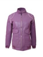 Alison Brie Glow Ruth Wilder Purple Bomber Jacket