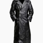Alister Vintage Leather Trench Coat