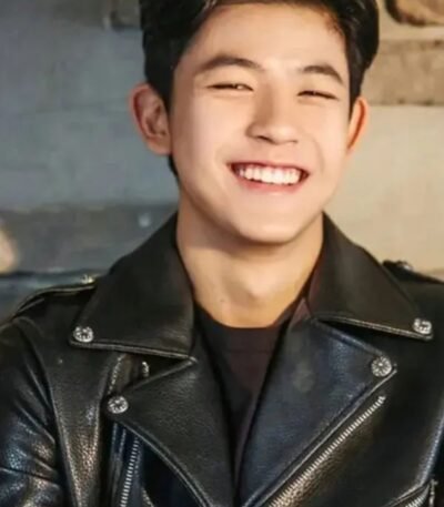 All Of Us Are Dead Lee Su hyeok Black Leather Jacket