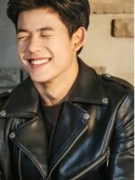 All Of Us Are Dead Lee Su hyeok Black Leather Jacket