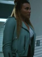 Allison Hargreeves The Umbrella Academy Grey Biker Jacket