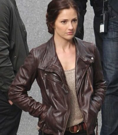 Almost Human Minka Kelly Leather Jacket