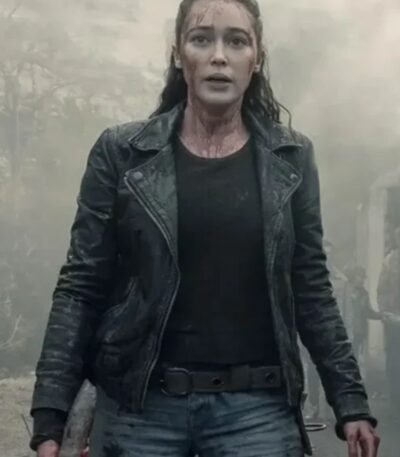 Alycia Debnam Carey Fear the Walking Dead Leather Jacket