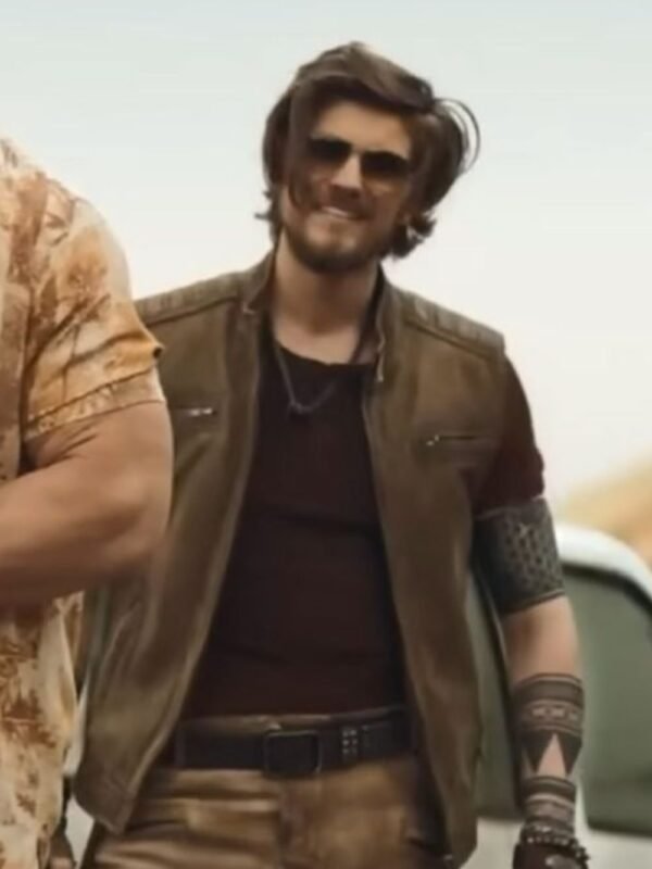 Amadeus Serafini Hidden Strike Leather Vest