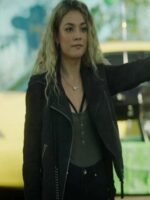 Amalia Williamson Northern Rescue Black Suede Jacket