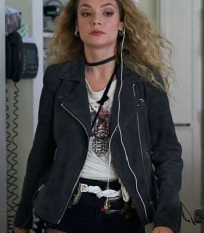 Amalia Williamson Northern Rescue Black Suede Jacket