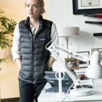 Amanda Seyfried The Dropout S01 Black Puffer Vest
