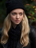Amanda Seyfried You Should Have Left Black Leather Jacket