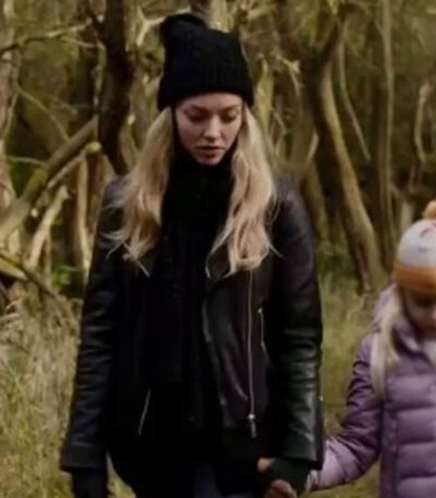 Amanda Seyfried You Should Have Left Black Leather Jacket