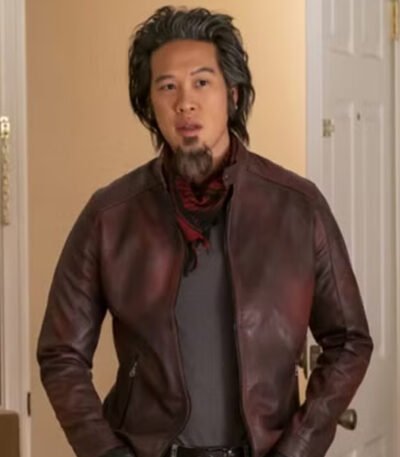 American Born Chinese 2023 Bull Demon Brown Jacket