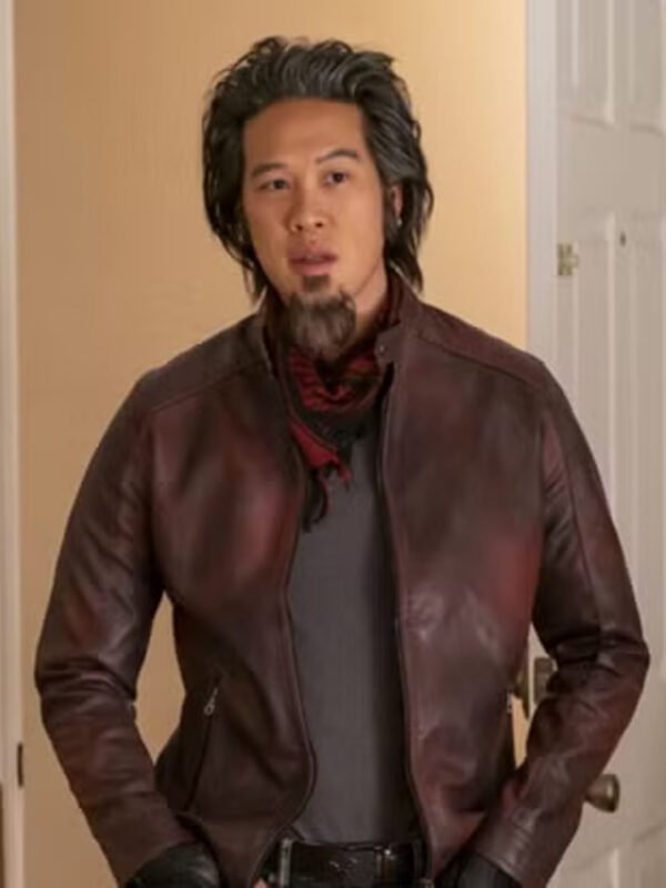 American Born Chinese 2023 Bull Demon Brown Jacket