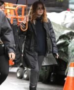 Amy Adams The Woman in the Window Black Parachute Coat