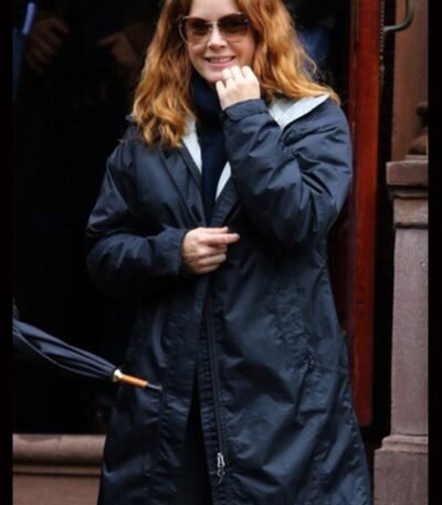 Amy Adams The Woman in the Window Black Parachute Coat