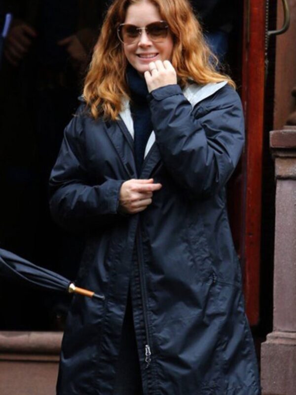 Amy Adams The Woman in the Window Black Parachute Coat