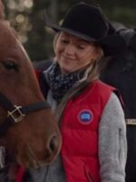 Amy Fleming Heartland S14 Red Vest