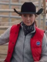 Amy Fleming Heartland S14 Red Vest