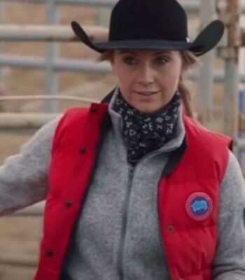 Amy Fleming Heartland S14 Red Vest