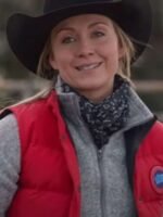 Amy Fleming Heartland S14 Red Vest
