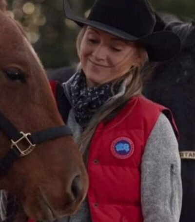 Amy Fleming Heartland S14 Red Vest