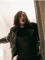 Anastasia Baranova Z Nation Biker Leather Jacket