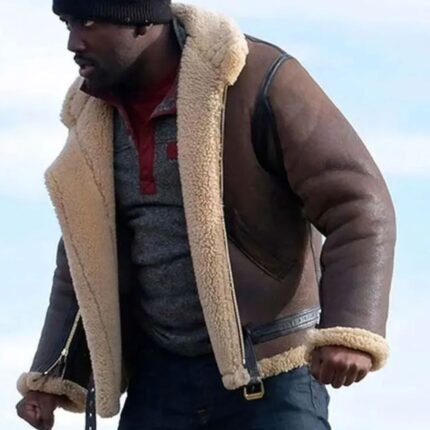 Anderson-SF Bomber Shearling Fur Leather Jacket