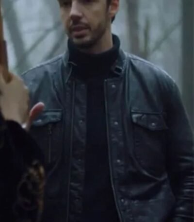 Andre Riverdale S4 Black Leather Jacket