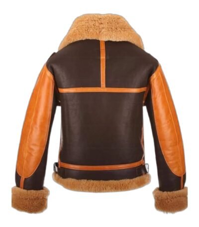 Andrew Aviator RAF Two Tone Leather Jacket