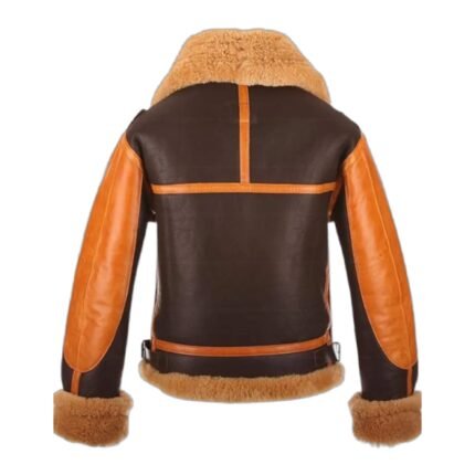 Andrew Aviator RAF Two Tone Leather Jacket