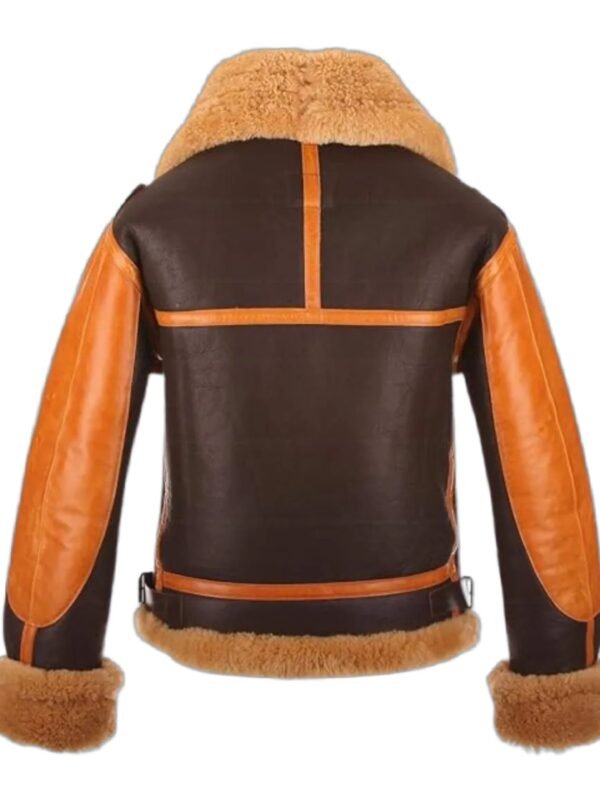 Andrew Aviator RAF Two Tone Leather Jacket