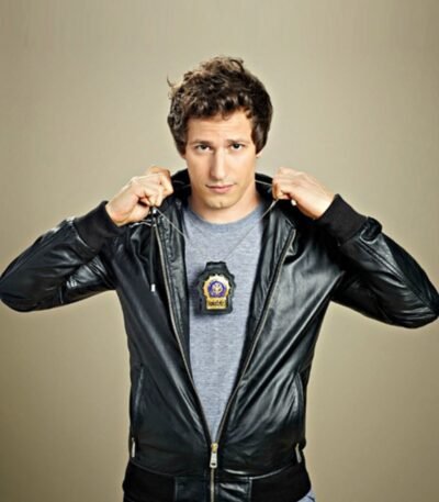 Andy Samberg Brooklyn Nine-Nine Bomber Leather Jacket