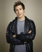 Andy Samberg Brooklyn Nine-Nine Bomber Leather Jacket