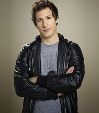 Andy Samberg Brooklyn Nine-Nine Bomber Leather Jacket