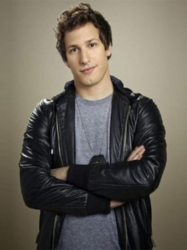 Andy Samberg Brooklyn Nine-Nine Bomber Leather Jacket