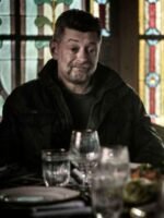 Andy Serkis SAS Red Notice George Clements Black Jacket