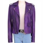 Anne Hathaway Oceans 8 Leather Jacket