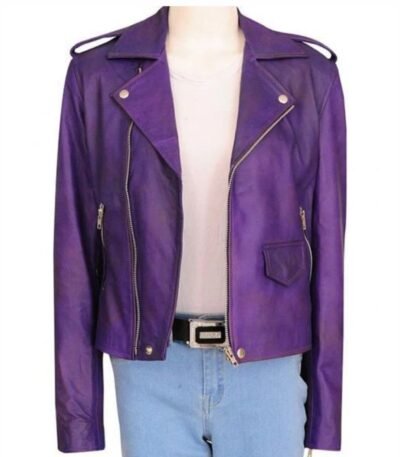 Anne Hathaway Oceans 8 Leather Jacket