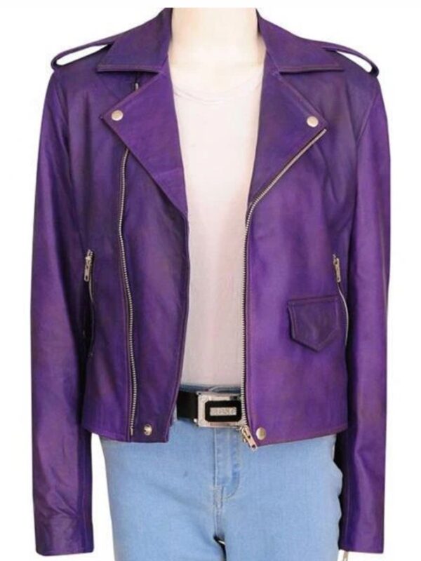 Anne Hathaway Oceans 8 Leather Jacket