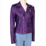 Anne Hathaway Oceans 8 Leather Jacket