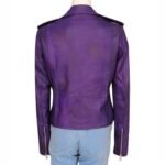 Anne Hathaway Oceans 8 Leather Jacket