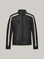 Ansel Elgort November Criminals Black Leather Jacket