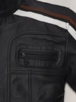 Ansel Elgort November Criminals Black Leather Jacket
