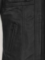 Ansel Elgort November Criminals Black Leather Jacket