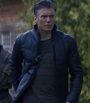 Anson Mount Star Trek Discovery Leather Jacket