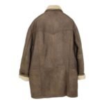 Anthony Shearling Buttoned Closure Brown Coat