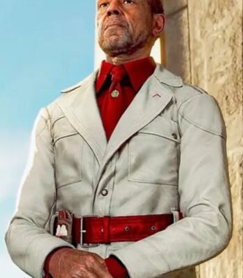 Anton Castillo Far Cry 6 White Leather Coat