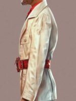 Anton Castillo Far Cry 6 White Leather Coat
