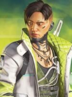 Apex Legends Crypto Grey Leather Jacket